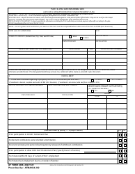 AF Form 2388 Participation Information (Air Force Nonappropriated Fund Retirement Plan)