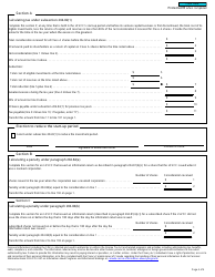 Form T2152 Part X.3 Tax Return for a Labour-Sponsored Venture Capital Corporation - Canada, Page 4