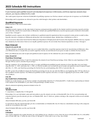Schedule RD Credit for Increasing Research Activities - Minnesota, Page 4