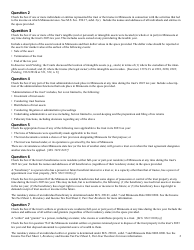 Schedule M2RT Resident Trust Questionnaire - Minnesota, Page 3