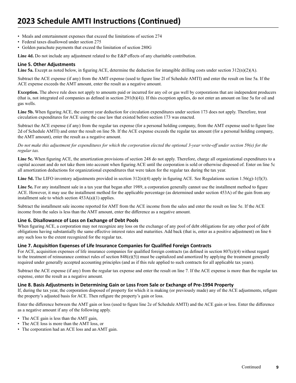 Schedule AMTI Alternative Minimum Tax - Minnesota, Page 11