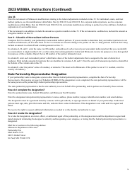Form M3BBA Partnership Audit Report - Minnesota, Page 9