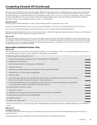 Instructions for Form M3 Partnership Return - Minnesota, Page 15