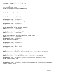 Schedule KF Beneficiary&#039;s Share of Minnesota Taxable Income - Minnesota, Page 5