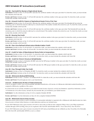 Schedule KF Beneficiary&#039;s Share of Minnesota Taxable Income - Minnesota, Page 6