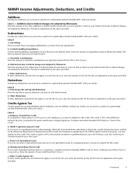 Instructions for Form M4NP, M4NPI, M4NPA - Minnesota, Page 7