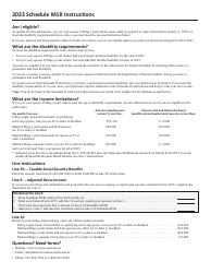 Schedule M1R Age 65 or Older/Disabled Subtraction - Minnesota, Page 2