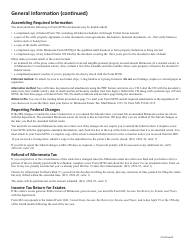 Instructions for Form M706 Estate Tax Return - Minnesota, Page 4
