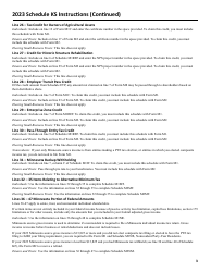 Schedule KS Shareholder&#039;s Share of Income, Credits and Modifications - Minnesota, Page 6