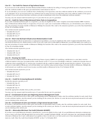 Schedule M1C Nonrefundable Credits - Minnesota, Page 5