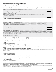 Instructions for Form M2 Income Tax Return for Estates and Trusts - Minnesota, Page 10