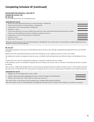 Instructions for Form M2 Income Tax Return for Estates and Trusts - Minnesota, Page 16