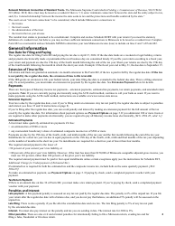 Instructions for Form M2 Income Tax Return for Estates and Trusts - Minnesota, Page 2