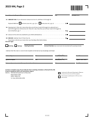 Form M4 Corporation Franchise Tax Return - Minnesota, Page 2