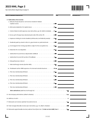 Form M4 Corporation Franchise Tax Return - Minnesota, Page 4