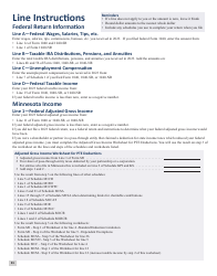 Instructions for Form M1 Schedule M1C, M1CWFC, M1M, M1MA, M1REF, M1SA, M1W - Minnesota, Page 11