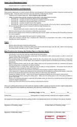 Form 7-30 Election Day - Closing the Polling Place Checklist - Texas, Page 3