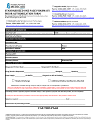 Document preview: Prior Authorization Packet - Epsdt Medical Necessity - Mississippi