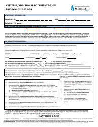 Prior Authorization Packet - Synagis - Mississippi, Page 3