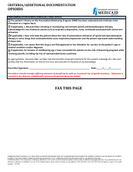 Prior Authorization Packet - Opioid - Mississippi, Page 6