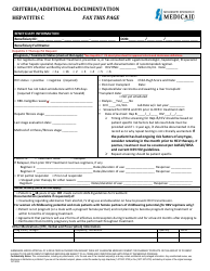 Prior Authorization Packet - Hepatitis C Therapy - Mississippi, Page 6