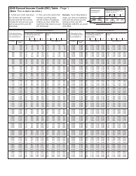 Form 511-EIC Earned Income Credit Worksheet - Oklahoma, Page 4