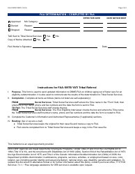 Form FAA-1097B Foster Care Age out Tribal Referral Form - Arizona, Page 2