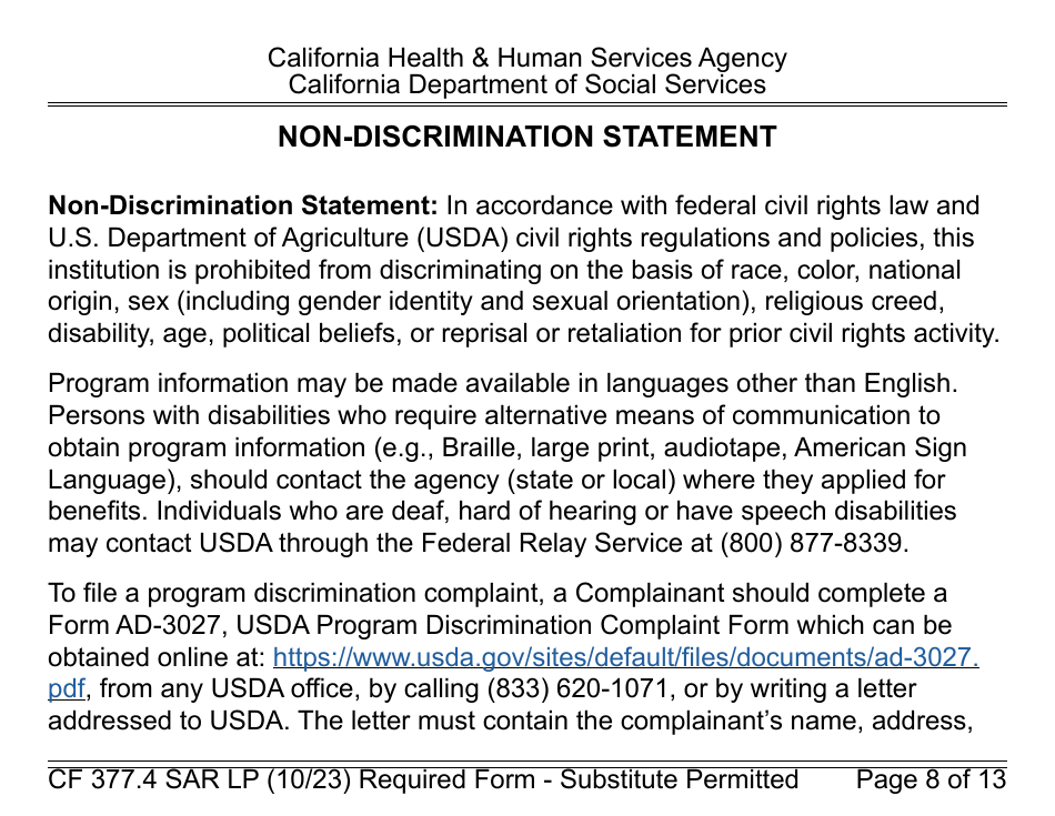 Form Cf3774 Sar Lp Fill Out Sign Online And Download Fillable Pdf California Templateroller 6645