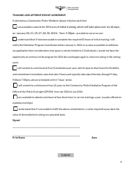 Application for Community-Police Mediator - City of Fort Worth, Texas, Page 9