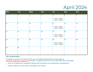 Compliance Calendar for Florida Perchloroethylene Dry Cleaners - Florida, Page 12