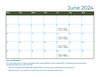 Compliance Calendar for Florida Perchloroethylene Dry Cleaners - Florida, Page 16