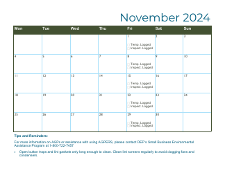 Compliance Calendar for Florida Perchloroethylene Dry Cleaners - Florida, Page 26