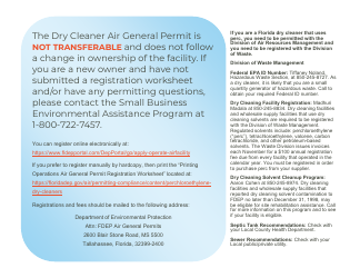 Compliance Calendar for Florida Perchloroethylene Dry Cleaners - Florida, Page 30