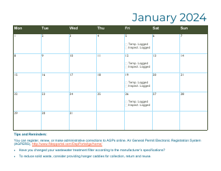 Compliance Calendar for Florida Perchloroethylene Dry Cleaners - Florida, Page 6