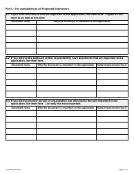 Form 5 Request to Intervene - Ontario, Canada, Page 6