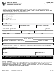 Form 9 Request to Withdraw an Application - Ontario, Canada, Page 5