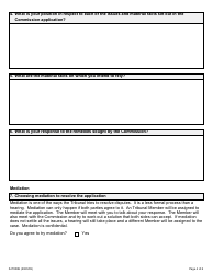 Form 8 Response to an Application by the Ontario Human Rights Commission - Ontario, Canada, Page 4