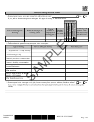 Form H0011-R Texas Simplified Application Project (Tsap) for Snap Food Benefits Renewal - Sample - Texas, Page 4
