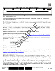 Form H0011-R Texas Simplified Application Project (Tsap) for Snap Food Benefits Renewal - Sample - Texas, Page 6