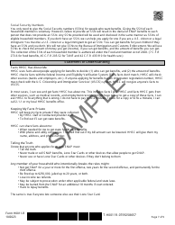 Form H0011-R Texas Simplified Application Project (Tsap) for Snap Food Benefits Renewal - Sample - Texas, Page 7