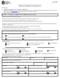 Document preview: Form 2020 Notification of Readiness for Initial Survey - Texas