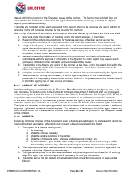 Pre-season Application and Agreement - Operations - Washington, Page 20