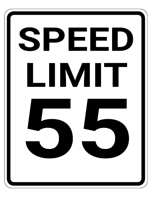 55 Mph Speed Limit Sign Template