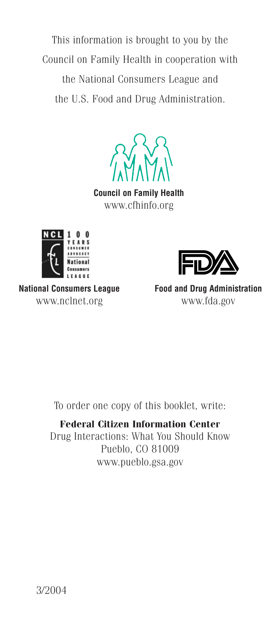 Drug Interactions: What You Should Know, Page 10