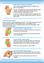 Hand Pain Chart - Dynamic Health, Page 5