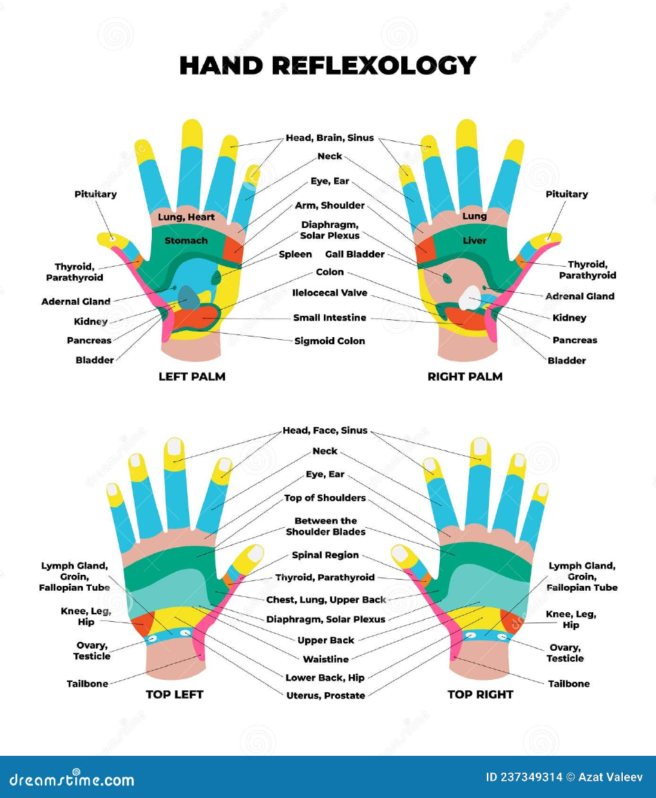 Hand Pain Chart - White, Page 1