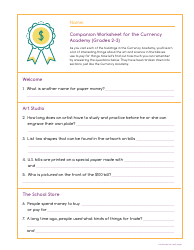 Currency Academy Companion Worksheets - U.S. Currency Education Program (Cep), Page 2
