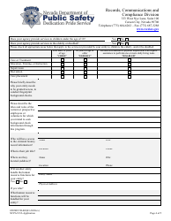 Form 0505RCCD-002 Ncpa/Vca Application - Nevada, Page 4