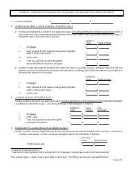 Final Annual Report - Lender/Small Loan Lender/Loan Broker/Third Party Loan Servicer - Rhode Island, Page 3