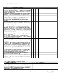 Construction General Permit Ohc000005 - Storm Water Pollution Prevention Plan Checklist - Ohio, Page 2